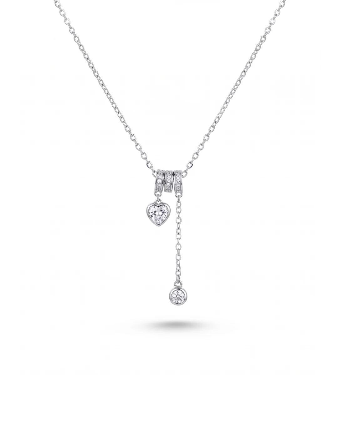 Ogrlica DG White Heart