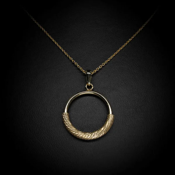 Diamond Cut Ogrlica Zlatna Diamond Cut - ogrlica od 925 srebra i pozlate, pozlaćen - glavni prikaz | Statement Srebro Beograd