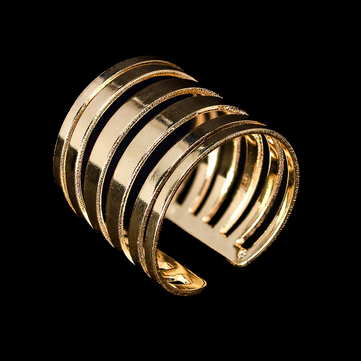 Kleopatra Aura Prsten Kleopatra - prsten od 925 srebra i pozlate, pozlaćen - glavni prikaz | Statement Srebro Beograd