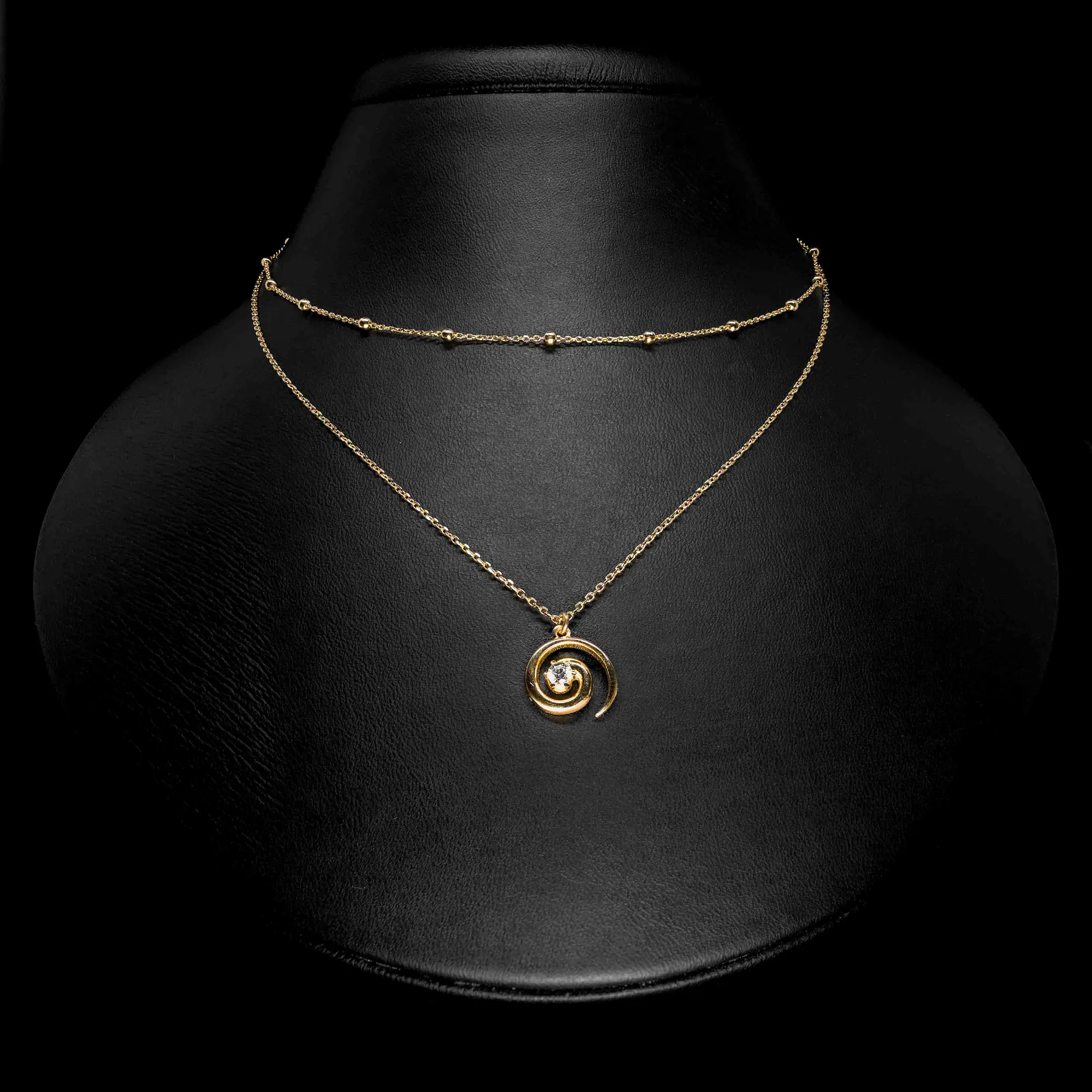 Kleopatra Spirit Ogrlica Kleopatra - ogrlica od 925 srebra i pozlate, pozlaćen - glavni prikaz | Statement Srebro Beograd