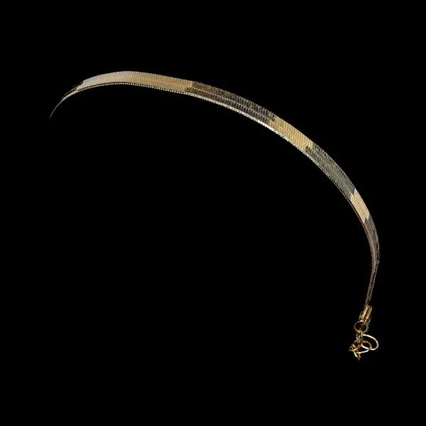 Narukvica Zmijica Zlatna - narukvica od 925 srebra i pozlate, pozlaćen - glavni prikaz | Statement Srebro Beograd