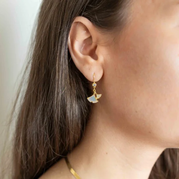 Ženske Minđuše Amour D’ore - Ginko