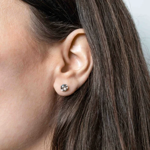 Ženske Minđuše Diamond Glow Narandžaste