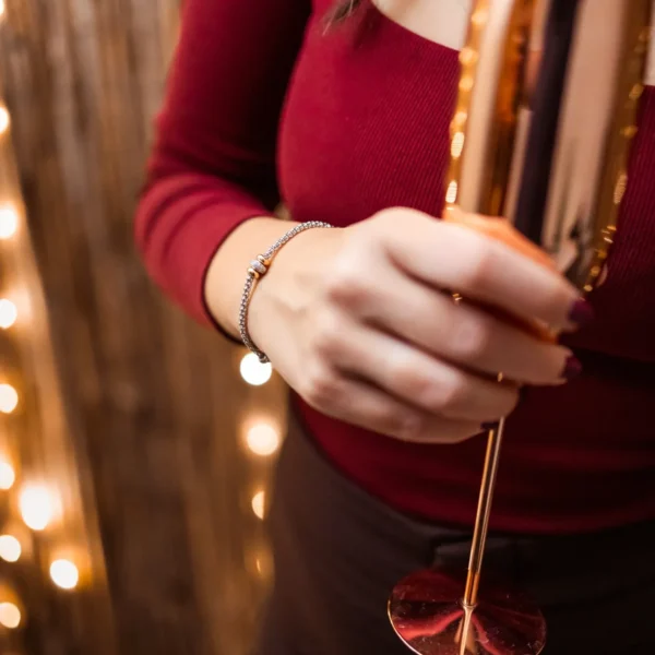 Glam Silver Narukvica