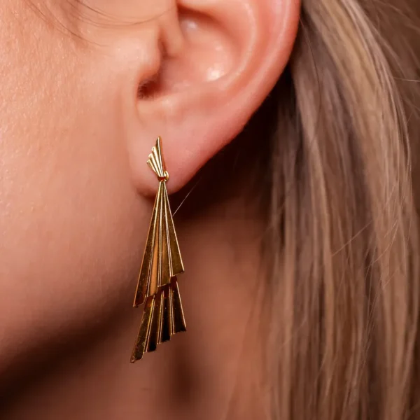 Kleopatra Lepeza Minđuše