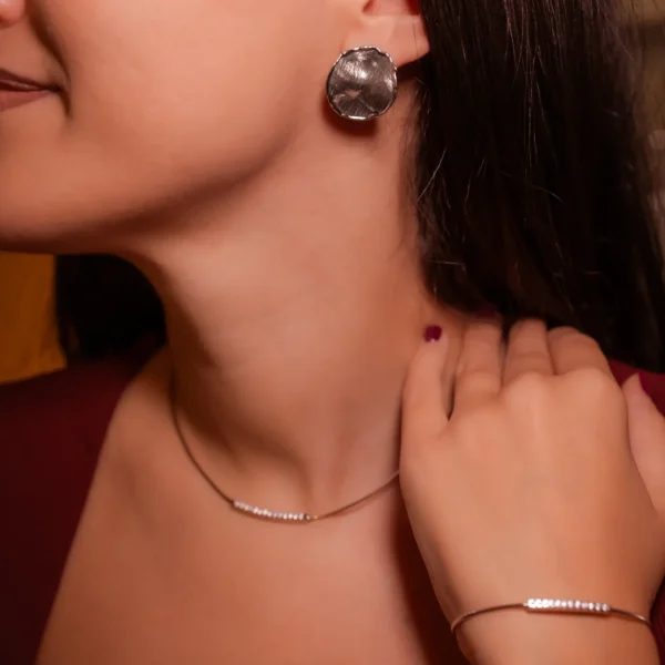 Kleopatra Smokvice Srebrne Minđuše